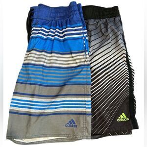 Adidas Men’s Swim Trunks-Size Medium-Bundle of 2